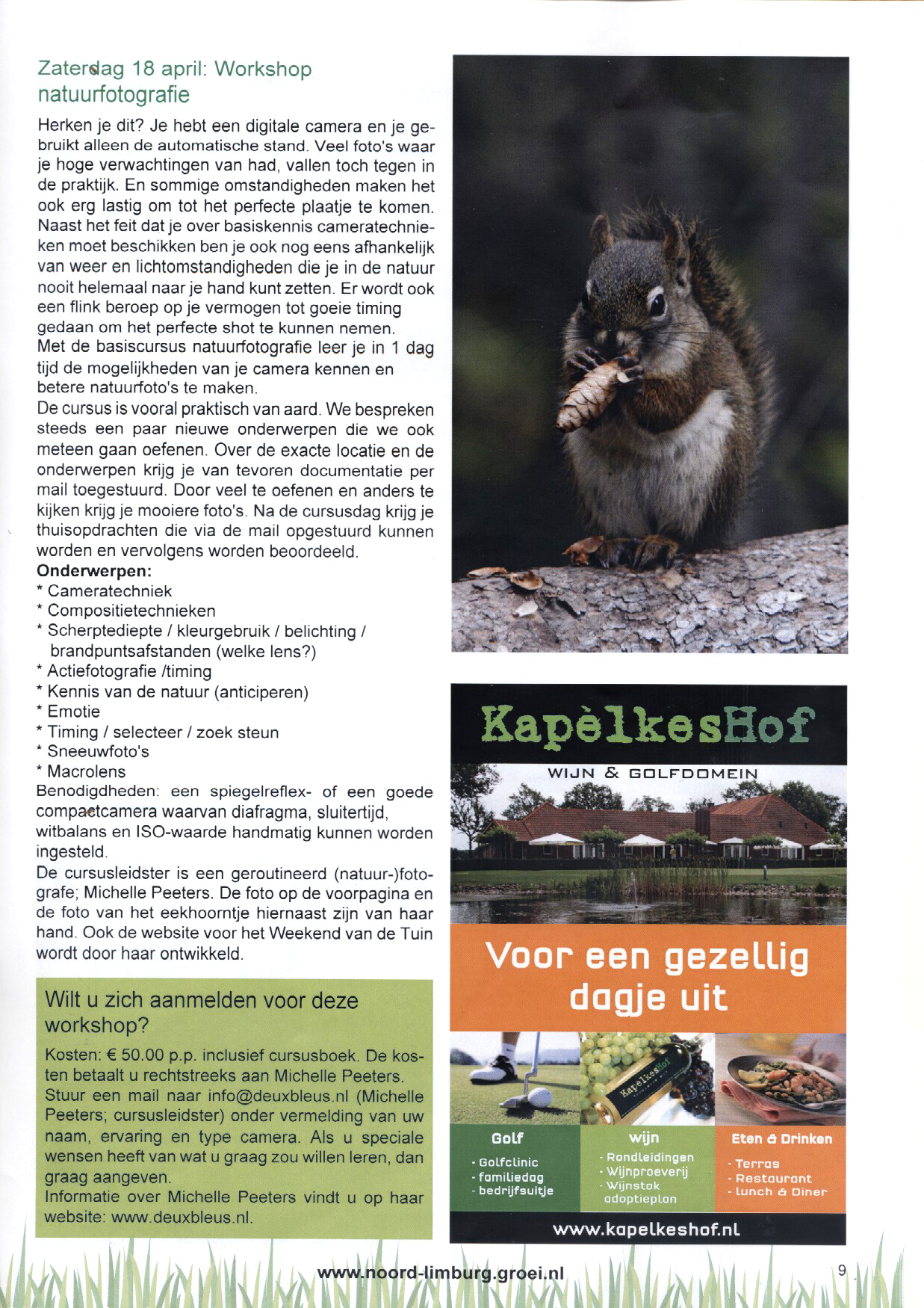 groenwijzer natuurfotografie